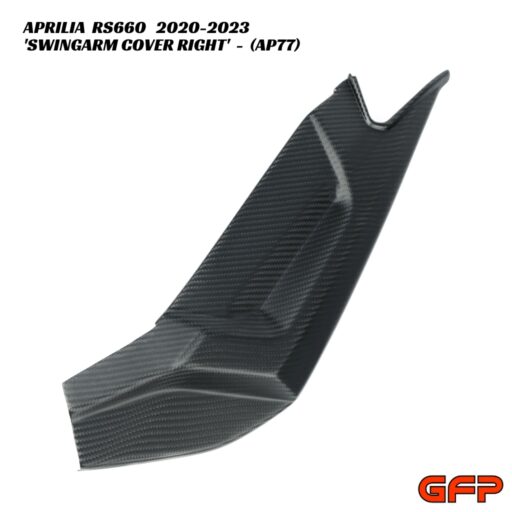 GFP Carbon Fiber Right Side Swingarm Cover - Aprilia RS660 2020-2023