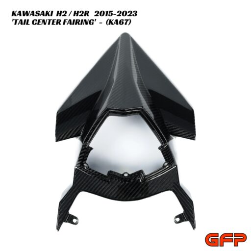GFP Carbon Fiber Tail Center Fairing - Kawasaki H2 / H2R 2015-2023