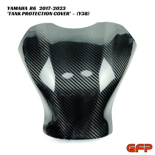 GFP Carbon Fiber Tank Protection Cover - Yamaha R6 2017-2023