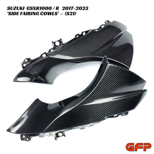 GFP Carbon Fiber Upper Side Fairing Cowls - Suzuki GSXR1000 / R 2017-2023