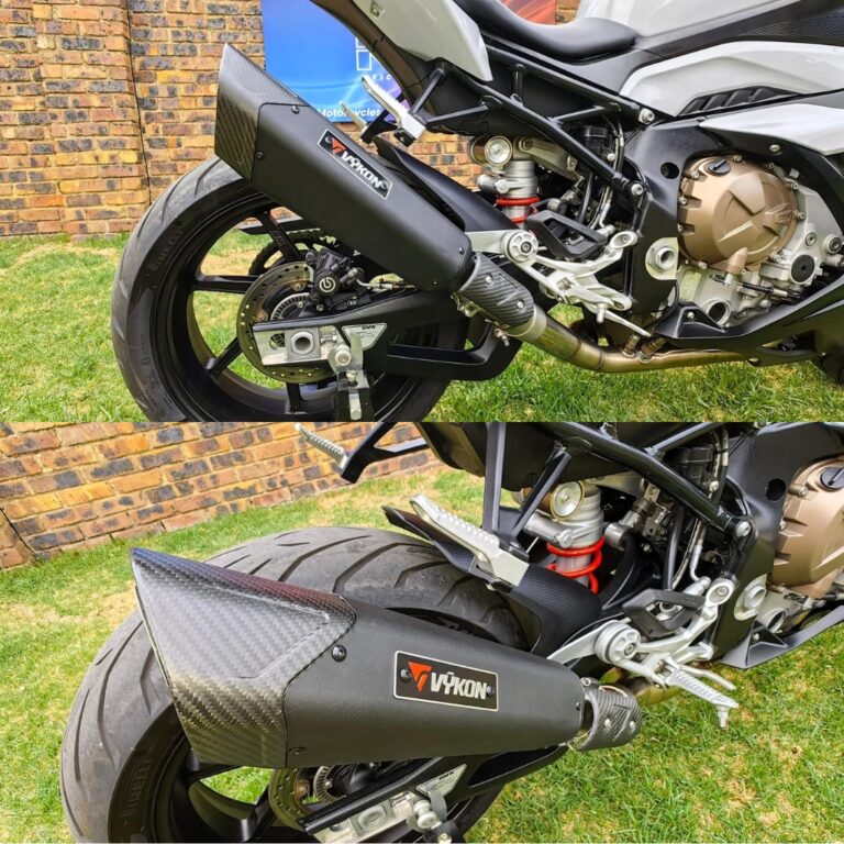 Vykon Stainless Black Slip On Exhaust - EX-VBM004 - BMW S1000RR 2020-2022