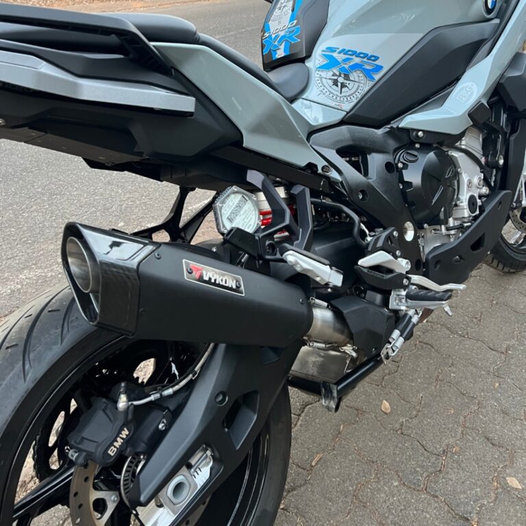 Vykon Stainless Black Slip On Exhaust - EX-VBM006 - BMW S1000XR 2015-2019