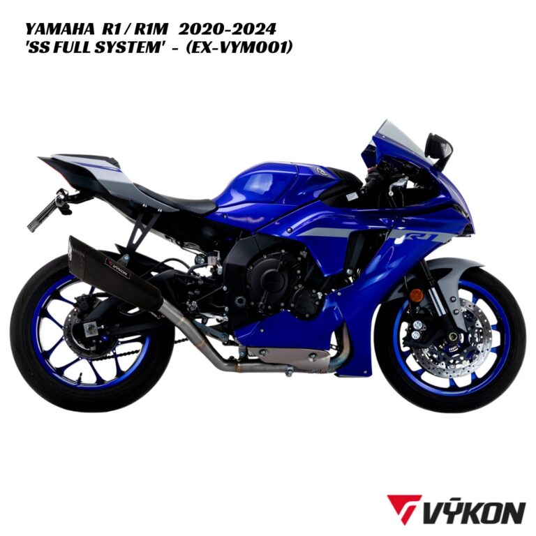 Vykon Stainless Full Exhaust System - EX-VYM001 - Yamaha R1 / R1M 2020-2024