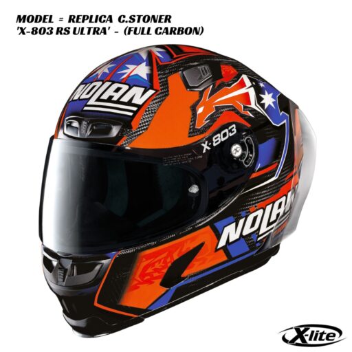 X-Lite X-803 RS Ultra Carbon Helmet - CASEY STONER