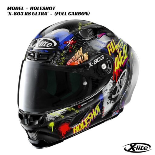 X-Lite X-803 RS Ultra Carbon Helmet - HOLESHOT