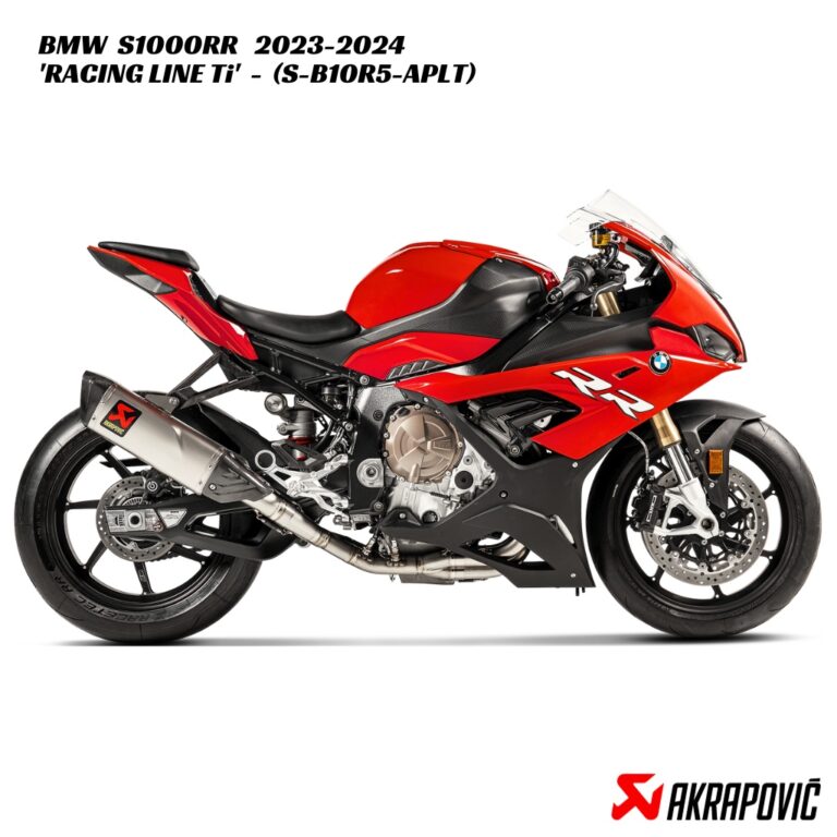 Akrapovič Racing Line Full Titanium Exhaust - S-B10R5-APLT - BMW S1000RR 2023-2024