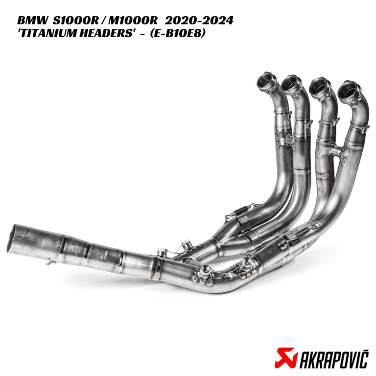 Akrapovič Titanium Performance Headers - E-B10E8 - BMW S1000R / M1000R 2020-2024