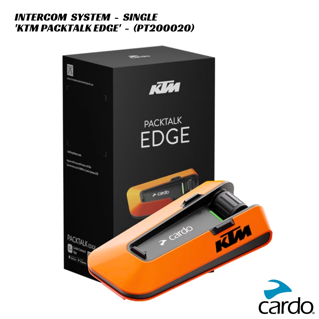 Cardo systems Edge JBL Intercom Black - Dirt cheap price!