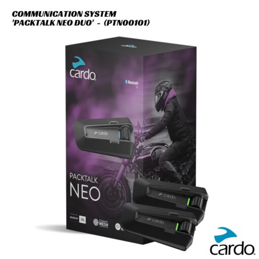 Cardo Packtalk NEO Duo Communication System Double Pack - PTN00101