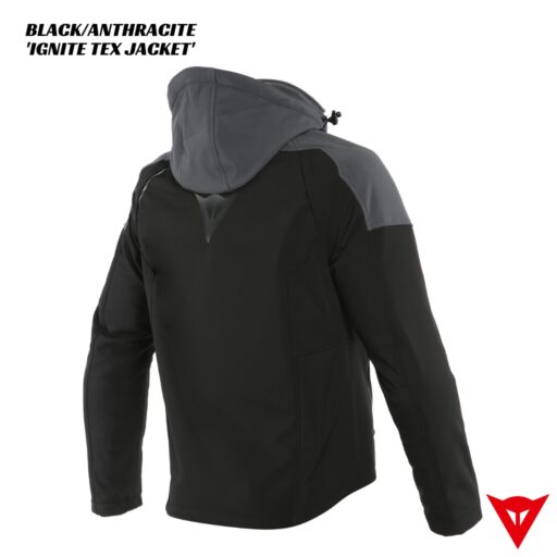Dainese Ignite Tex Jacket - BLACK/ANTHRACITE