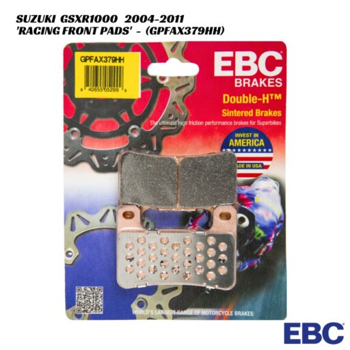 EBC GPFAX Racing Front Brake Pads - GPFAX379HH - Suzuki GSXR1000 2004-2011