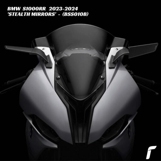 Rizoma Stealth Mirrors - BLACK - BSS010B - BMW S1000RR 2023-2024