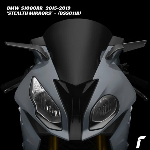 Rizoma Stealth Mirrors - BLACK - BSS011B - BMW S1000RR 2015-2019