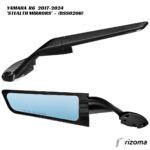 Rizoma Stealth Mirrors - BLACK - BSS020B - Yamaha R6 2017-2024