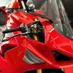Rizoma Stealth Mirrors - BLACK - BSS040B - Ducati Panigale V4 / S / R / SP 2018-2023