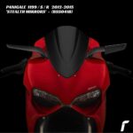 Rizoma Stealth Mirrors - BLACK - BSS041B - Ducati Panigale 1199 / S / R 2012-2015