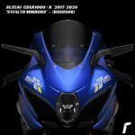 Rizoma Stealth Mirrors - BLACK - BSS050B - Suzuki GSXR1000 / R 2017-2024