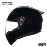 AGV K1 S Helmet - GLOSS BLACK