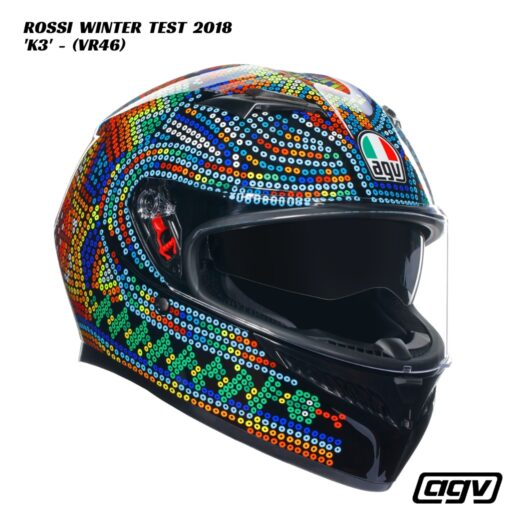 AGV K3 Helmet - ROSSI WINTER TEST 2018