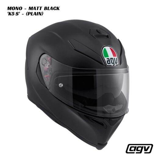 AGV K5 S Helmet - MONO - MATT BLACK