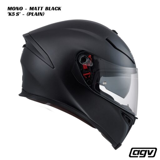 AGV K5 S Helmet - MONO - MATT BLACK