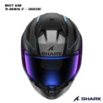 Shark D-Skwal 3 - Sizler Matt KAB - BLACK/GREY/BLUE