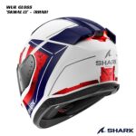 Shark Skwal i3 - Rhad Gloss WUR - WHITE/BLUE/RED