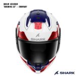 Shark Skwal i3 - Rhad Gloss WUR - WHITE/BLUE/RED
