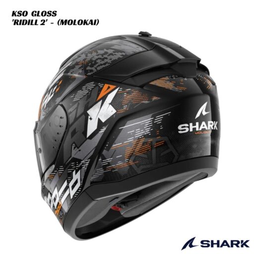 Shark Ridill 2 - Molokai KSO - BLACK/GREY/ORANGE
