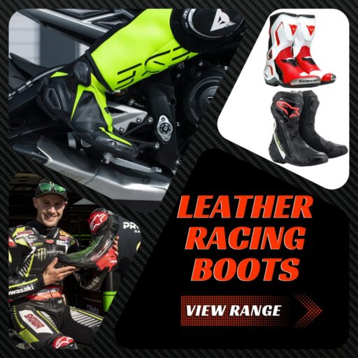 Leather Racing Boots