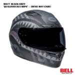 Bell Qualifier DLX MIPS Devil May Care Helmet - MATT BLACK/GREY