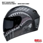 Bell Qualifier DLX MIPS Devil May Care Helmet - MATT BLACK/GREY