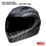 Bell Qualifier DLX MIPS Devil May Care Helmet - MATT BLACK/GREY
