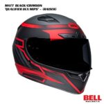 Bell Qualifier DLX MIPS Raiser Helmet - MATT BLACK/CRIMSON