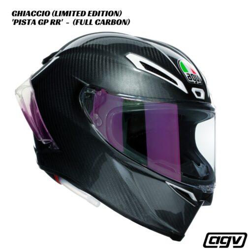 AGV Pista GP RR Carbon Helmet - GHIACCIO (LIMITED EDITION)