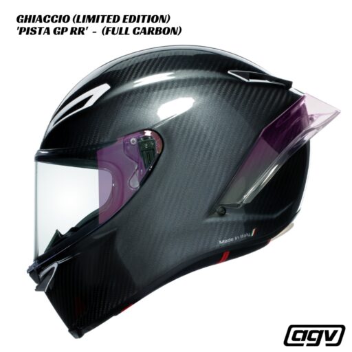 AGV Pista GP RR Carbon Helmet - GHIACCIO (LIMITED EDITION)