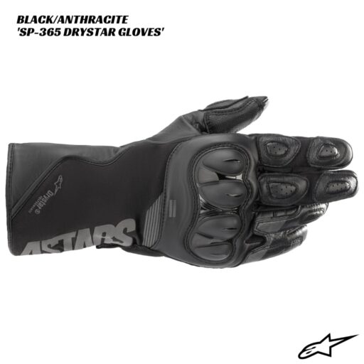 Alpinestars SP-365 Drystar Gloves - BLACK/ANTHRACITE