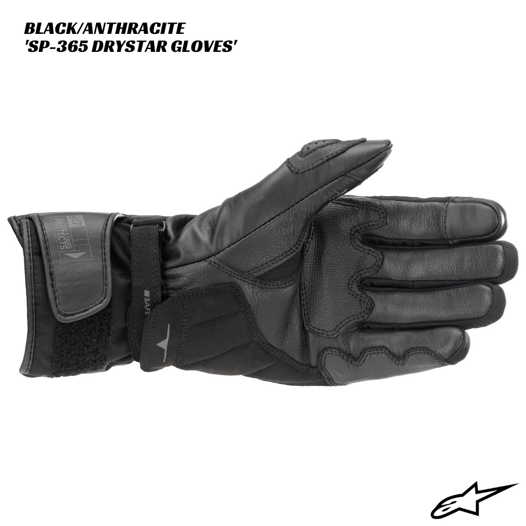 Alpinestars SP-365 Drystar Gloves - BLACK/ANTHRACITE