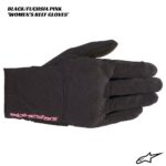 Alpinestars Reef Ladies / Women's Gloves - BLACK/FUCHSIA PINK