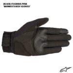 Alpinestars Reef Ladies / Women's Gloves - BLACK/FUCHSIA PINK