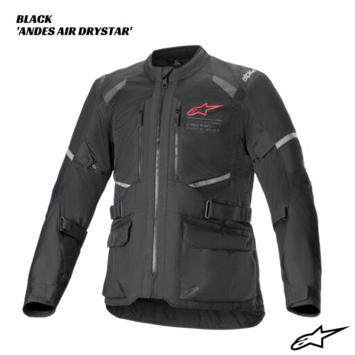 Alpinestars Andes Air Drystar Jacket BLACK 1