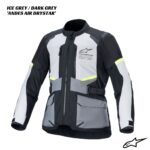 Alpinestars Andes Air Drystar Jacket ICE GREY DARK GREY 1