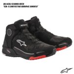 Alpinestars CR-X Drystar Riding Shoes BLACK CAMO RED 1