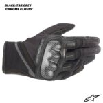 Alpinestars Chrome Gloves BLACK TAR GREY 1