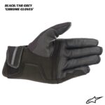 Alpinestars Chrome Gloves BLACK TAR GREY 2