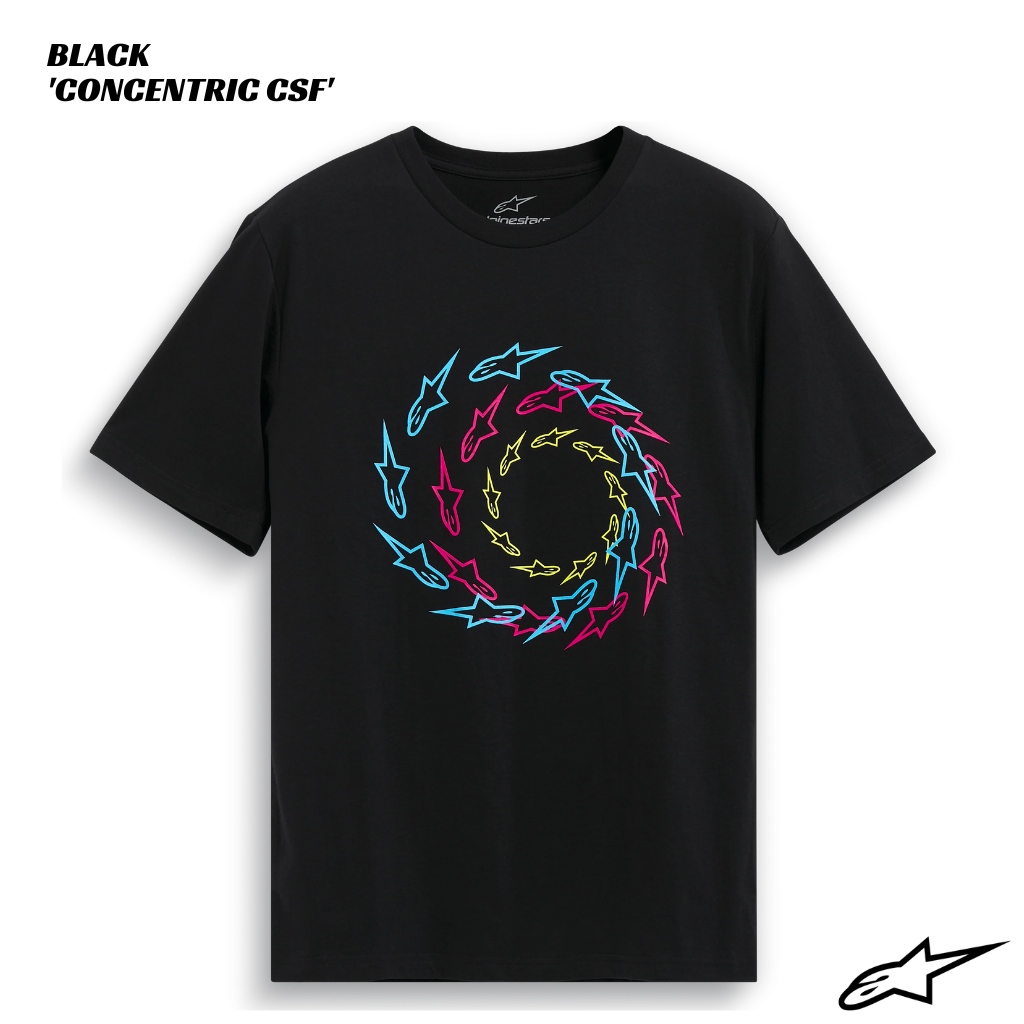 Alpinestars Concentric CSF T-Shirt - BLACK