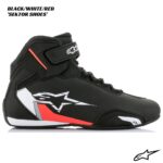 Alpinestars Sektor Shoes - BLACK/WHITE/RED