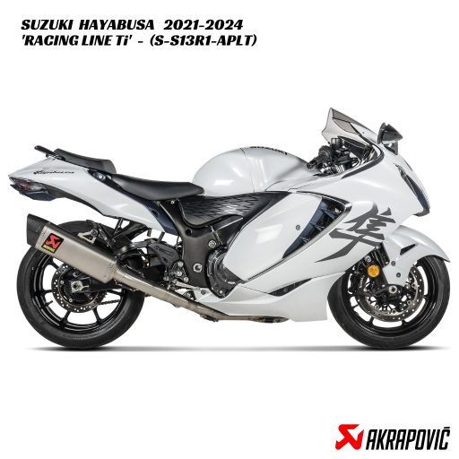 Akrapovič Racing Line Full Titanium Exhaust - S-S13R1-APLT - Suzuki Hayabusa 2021-2024