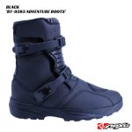 Nexo BT-0383 Adventure Boots - DOUBLE STRAP - BLACK