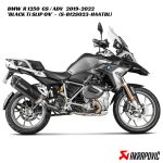 Akrapovič Black Titanium Slip-On - S-B12SO23-HAATBL - BMW R 1250 GS / ADV 2019-2022
